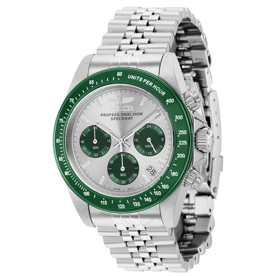 Invicta Speedway Silver-tone Dial Men's Watch 36734 1