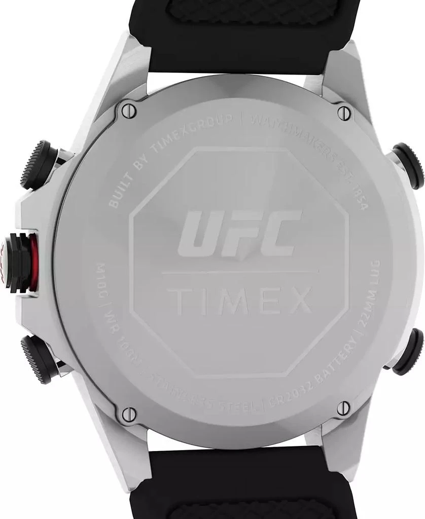 Timex UFC Men's Kick Digital Black Polyurethane Watch, 49mm 4