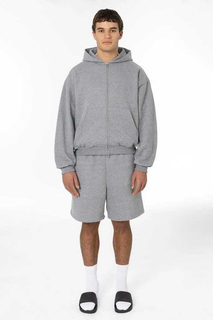 Los Angeles Apparel TRF02 - 12oz. Tri-Blend Gabardine Fleece Shorts 1