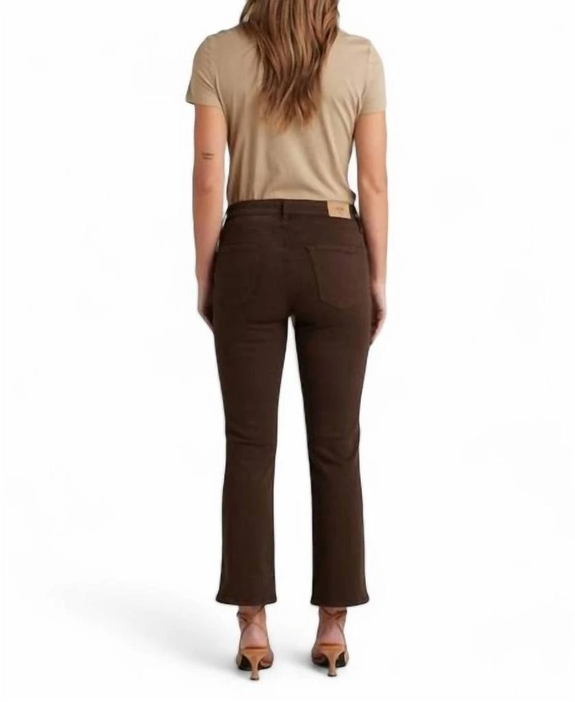 Edwin Lark Ankle Jean In Chocolate 2