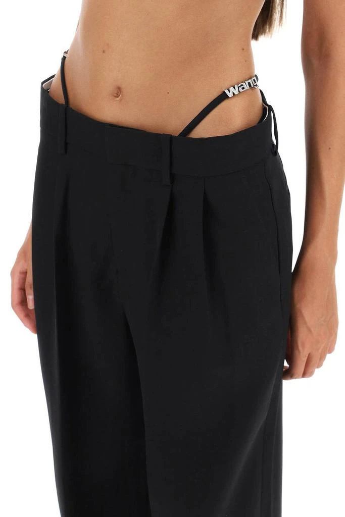 Alexander Wang Alexander Wang G-String Low-Waisted Trousers 5