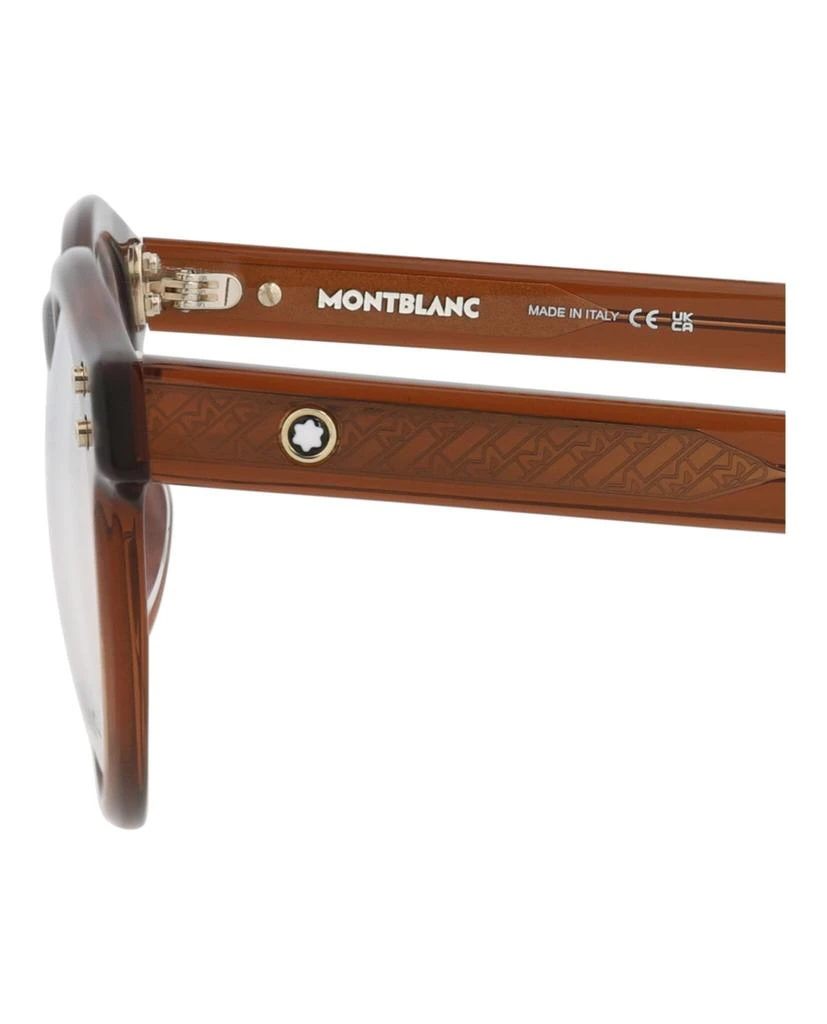 MontBlanc Round-Frame Acetate Optical Frames 4