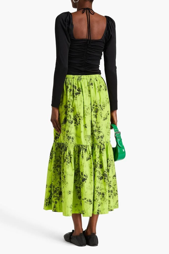 Ganni Ruched jersey top 3