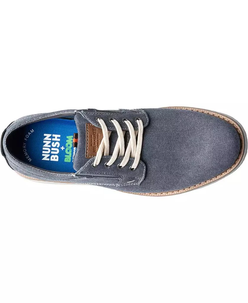 Nunn Bush Men's Otto Canvas Plain Toe Oxford Shoes 4