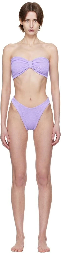 Hunza G Purple Jean Bikini 1