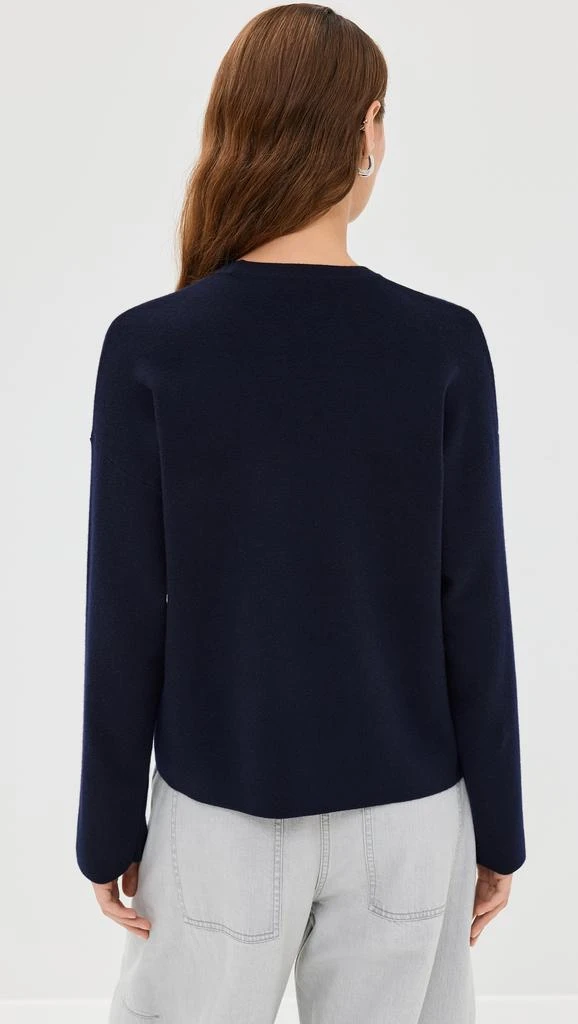 Tibi Double Faced Cashmere Oversized Easy Sweater 2