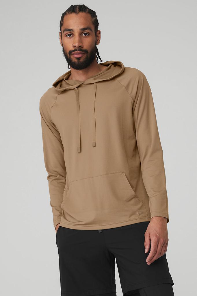 Alo Yoga The Conquer Hoodie - Gravel