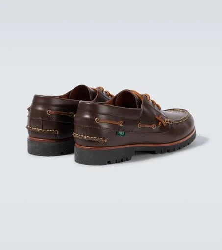 Ralph Lauren Ranger leather boat shoes 6