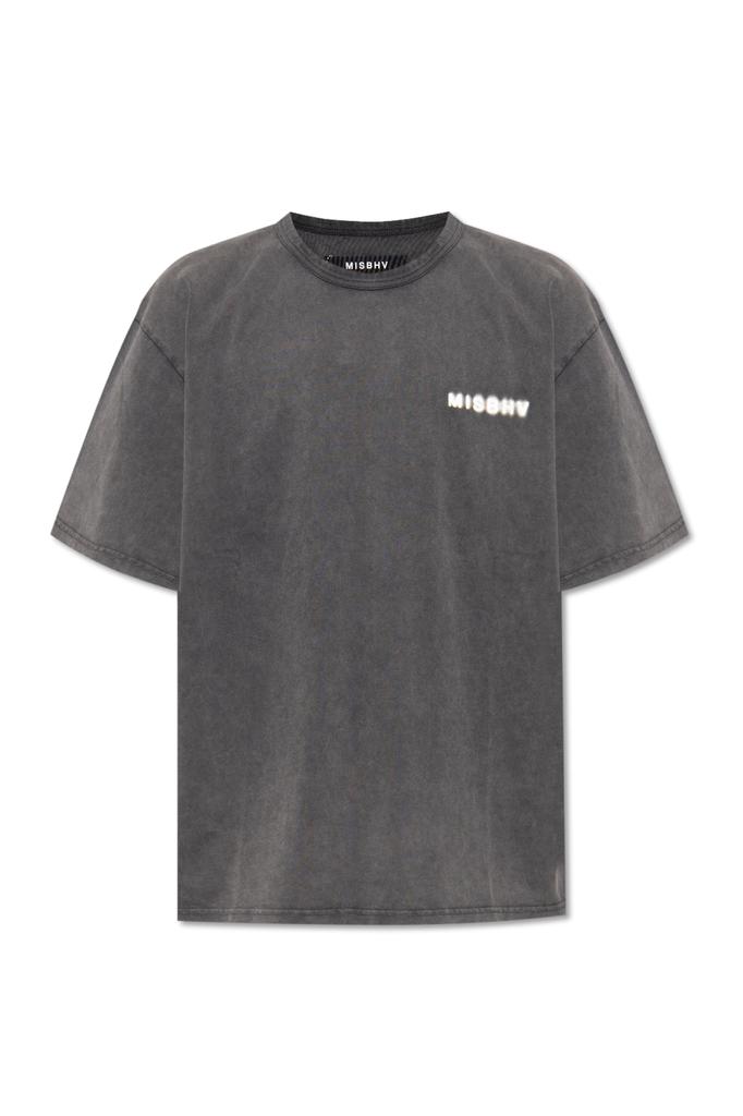 Misbhv Gray Club Pearl Solutions T-shirt - T-Shirts