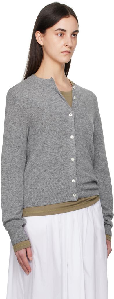 Nothing Written Red Emitt Wool Round Cardigan