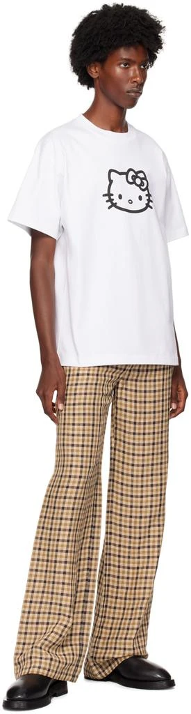 Soulland White HK Kitty Kai T-Shirt 4