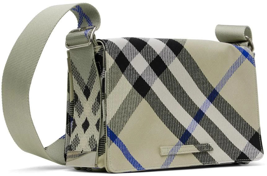 Burberry Beige Check Trench Crossbody Bag 3