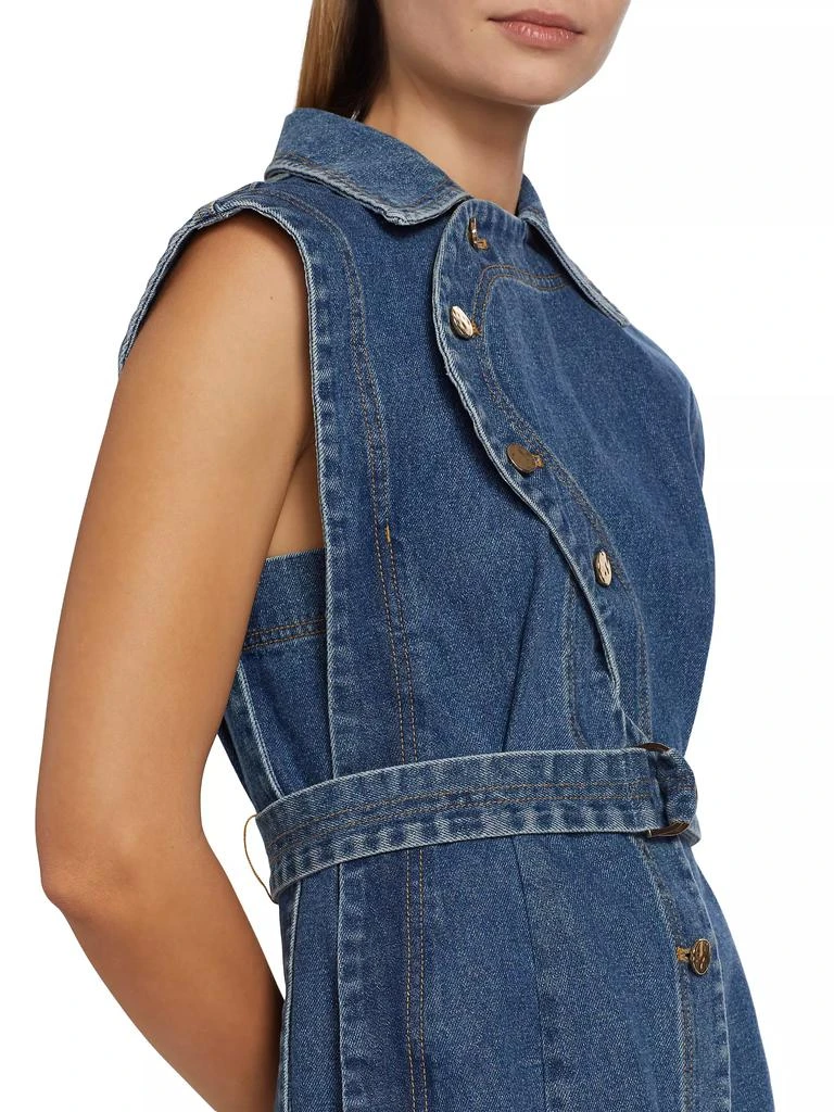 Acler Glenfern Denim Minidress 6