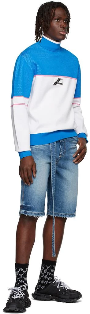 We11done White Viscose Turtleneck 4