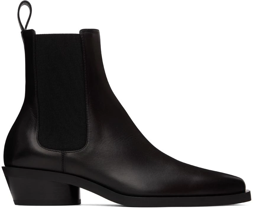 Proenza Schouler Black Bronco Chelsea Boots 1