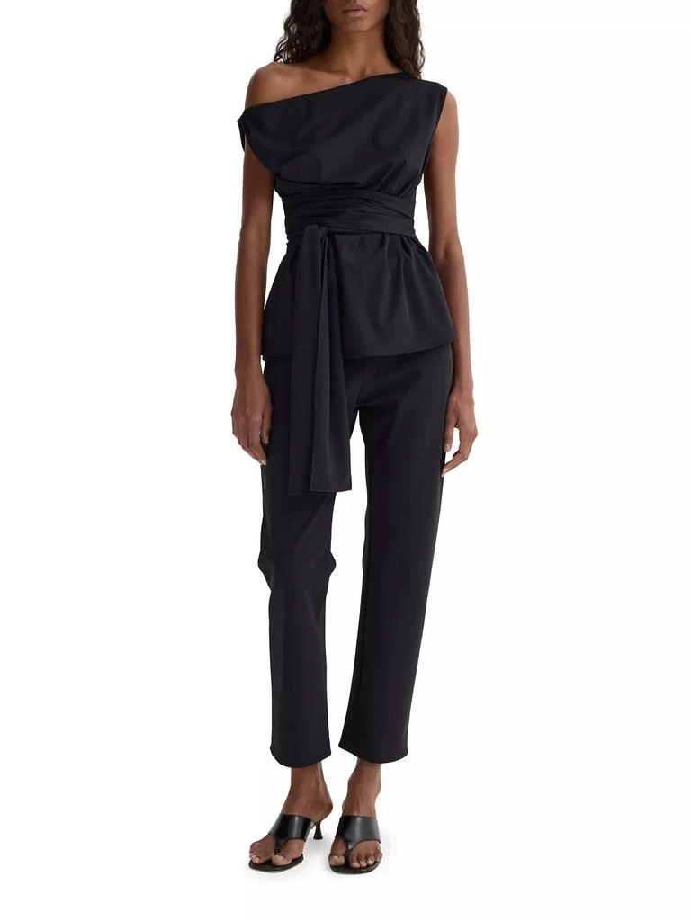 Róhe Off-Shoulder Wrap Top 2