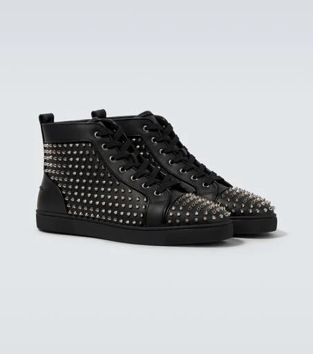 Christian Louboutin Louis Spikes leather sneakers 5