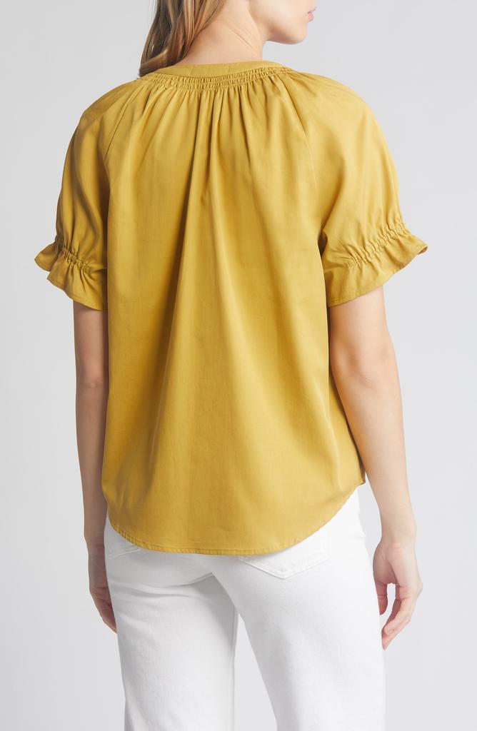 Wit & Wisdom Split Neck Top