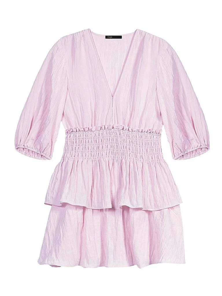 Maje Short Ruffled Dress 1