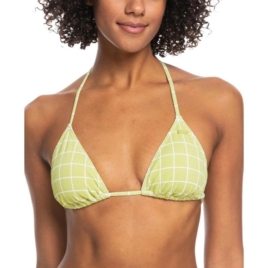 Roxy Womens Textured Bikini Bikini Swim top 3