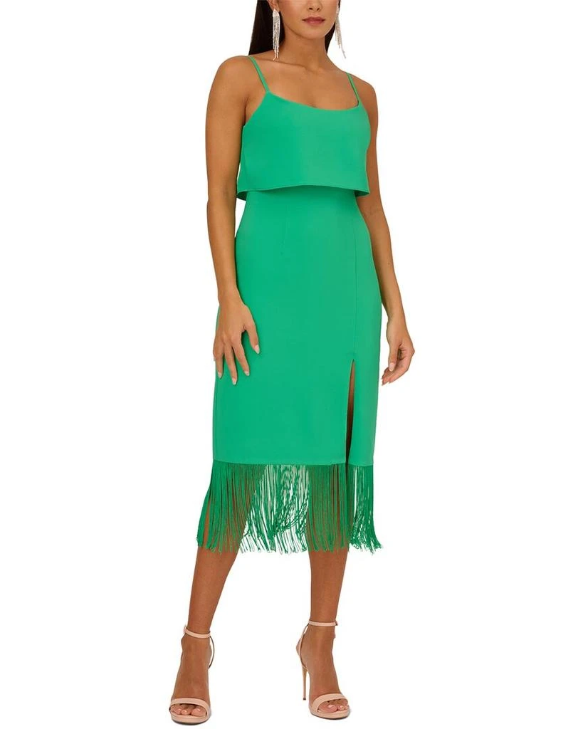 ADRIANNA EVE Adrianna Eve Crepe Midi Dress 1
