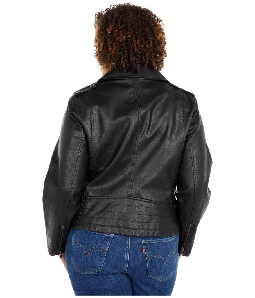 Levi's® Plus Size Classic Asymmetrical Faux Leather Motorcycle Jacket 3