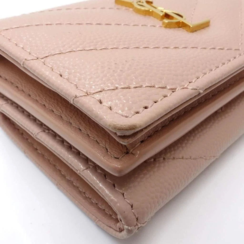 Yves Saint Laurent Leather Wallet (Tri-Fold) (Pre-Owned) 4