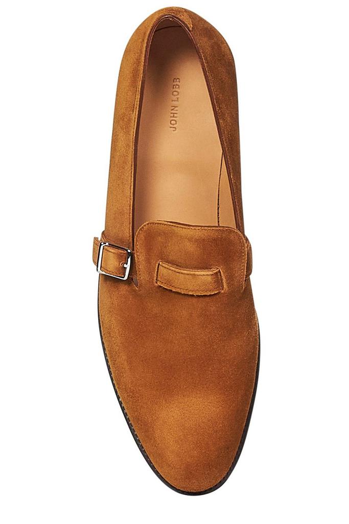 John Lobb John Lobb Buckle-Detailed Almond Toe Loafers