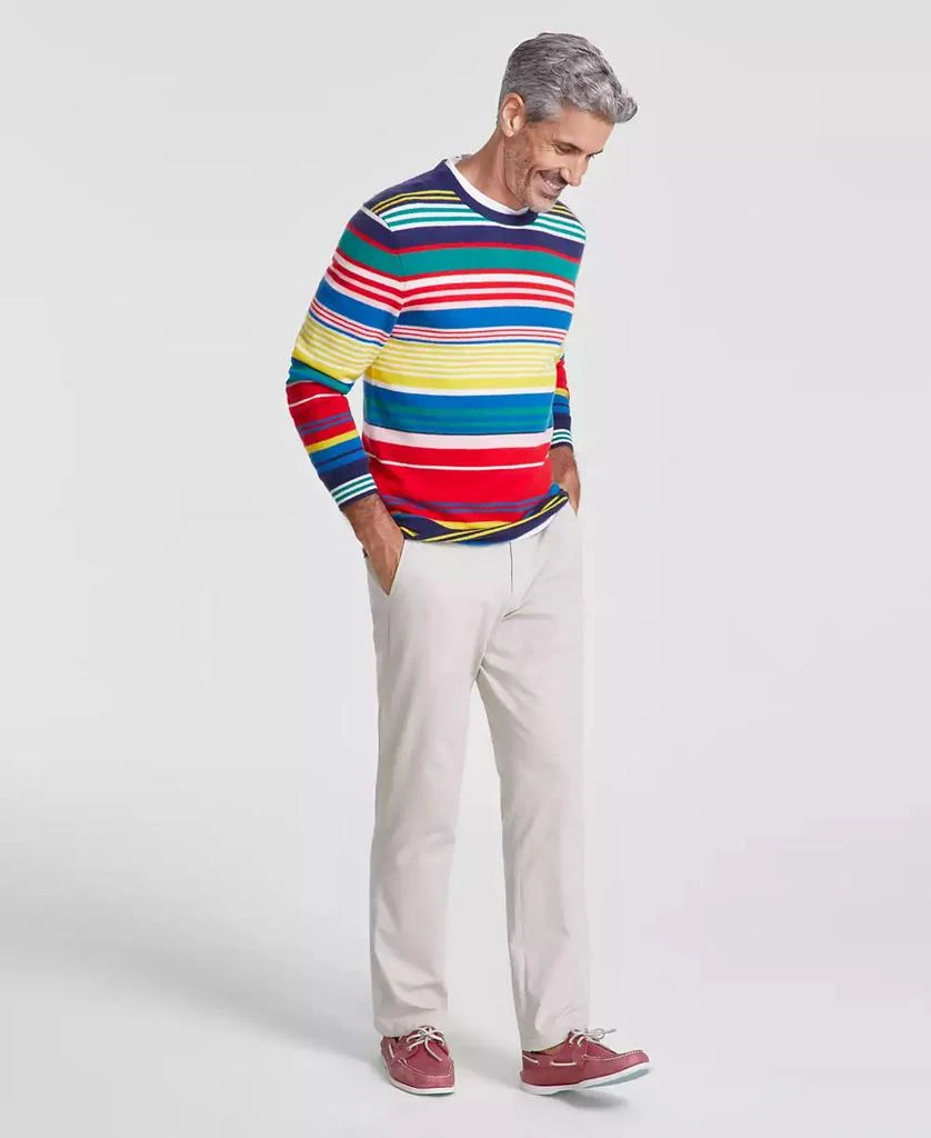 Club Room Men's Printed Stripe Cashmere Crewneck Sweater, Created for Macy's 2