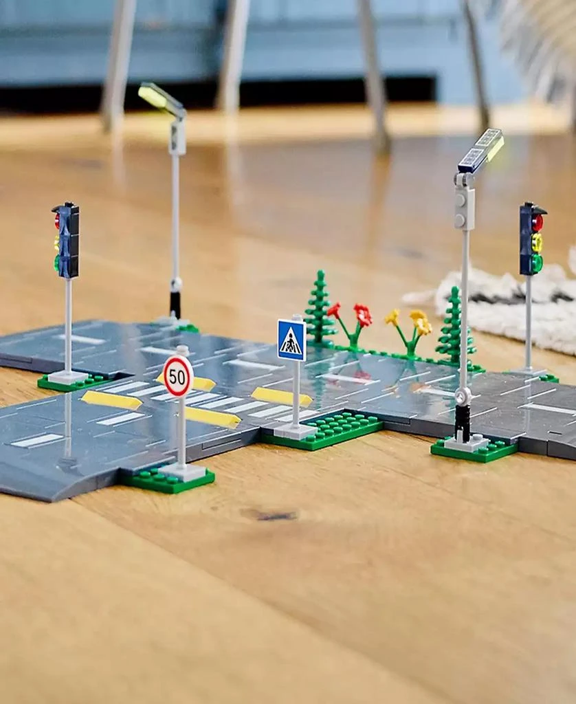 LEGO City 60304 Road Plates Intersection Toy Building Set 6