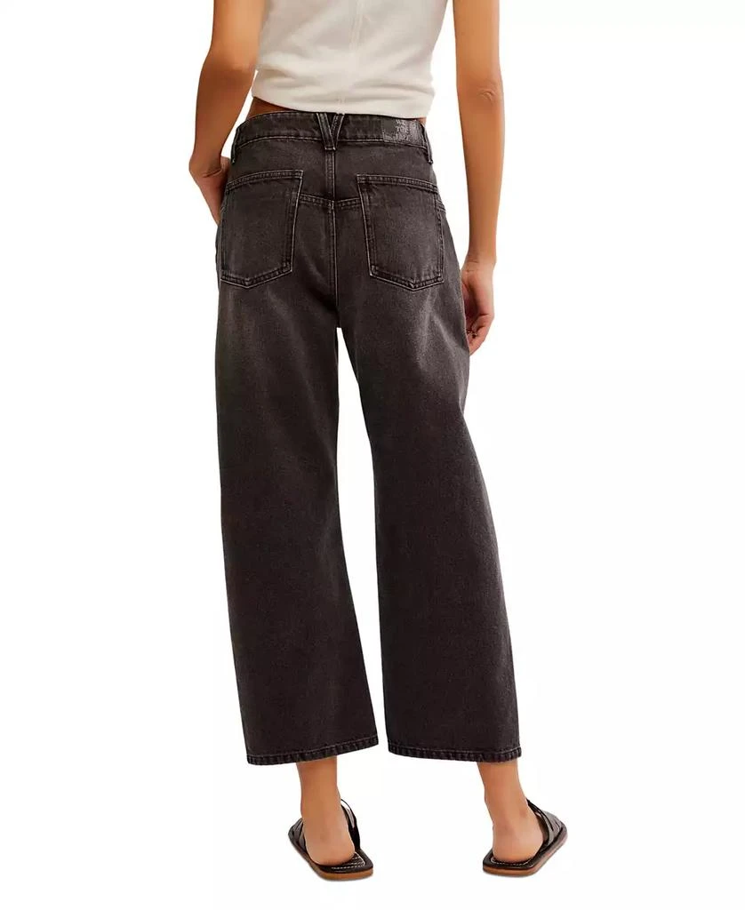 Free People Women's Deep Trance Dropped Barrel Jeans 3