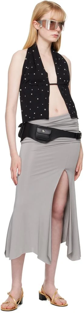 Gimaguas Gray Gilda Midi Skirt 4