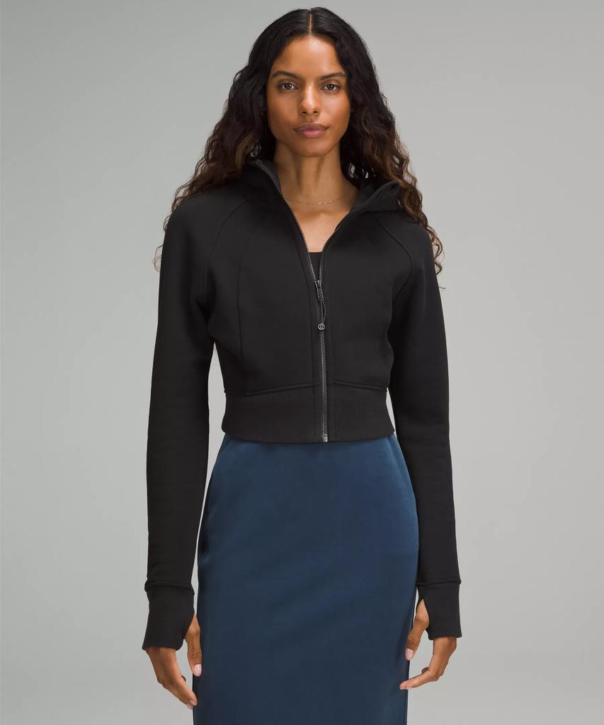 Lululemon Scuba Full-Zip hot Cropped Hoodie