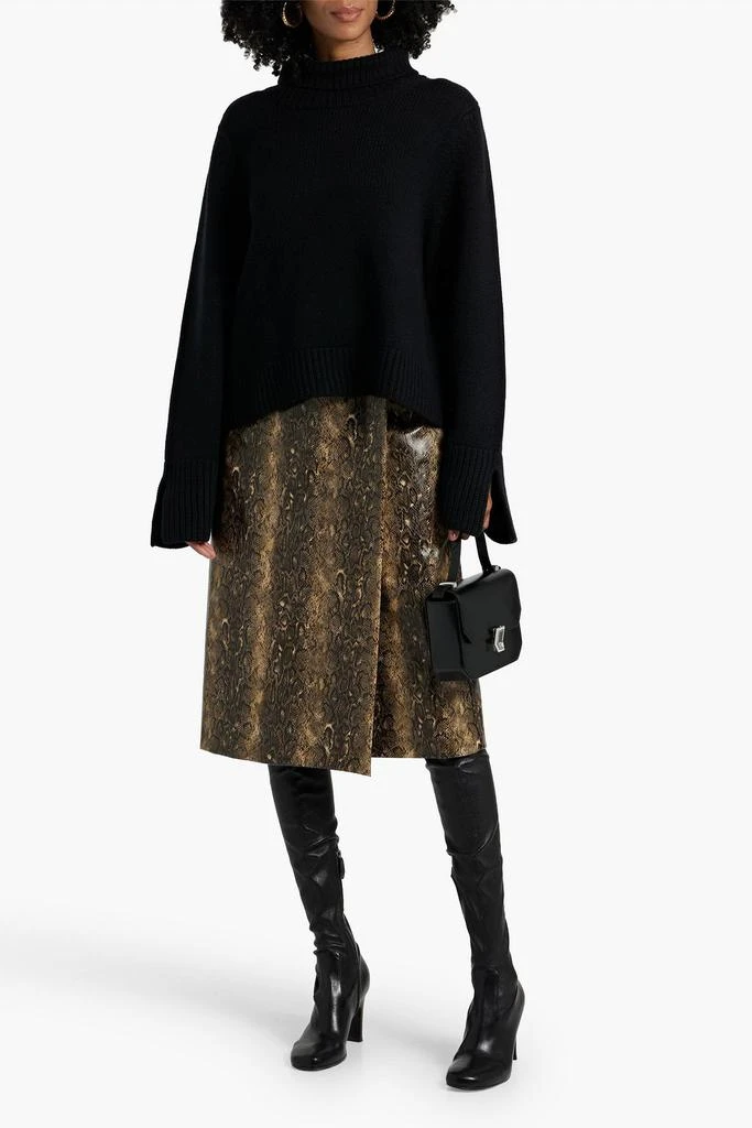 Khaite Marion cashmere turtleneck sweater 2
