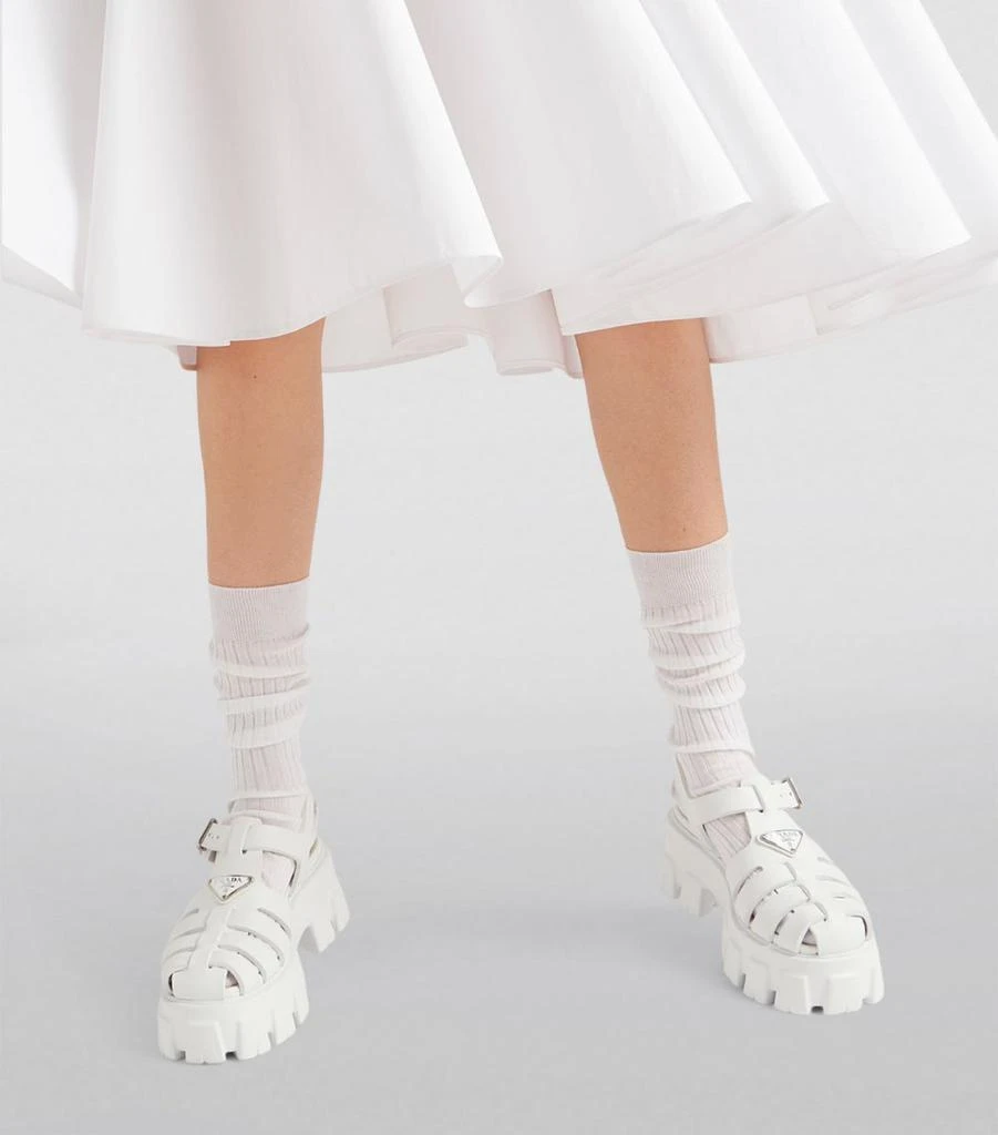 Prada Rubber Platform Sandals 55 4