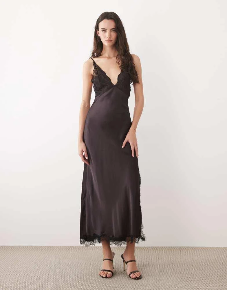 Shop Mango round neck straight fit dress in washed black on Sale at  BeyondStyle  Get 45% Off Mango round neck straight fit dress in washed  black with Limited-Time Flash Deals, Exclusive