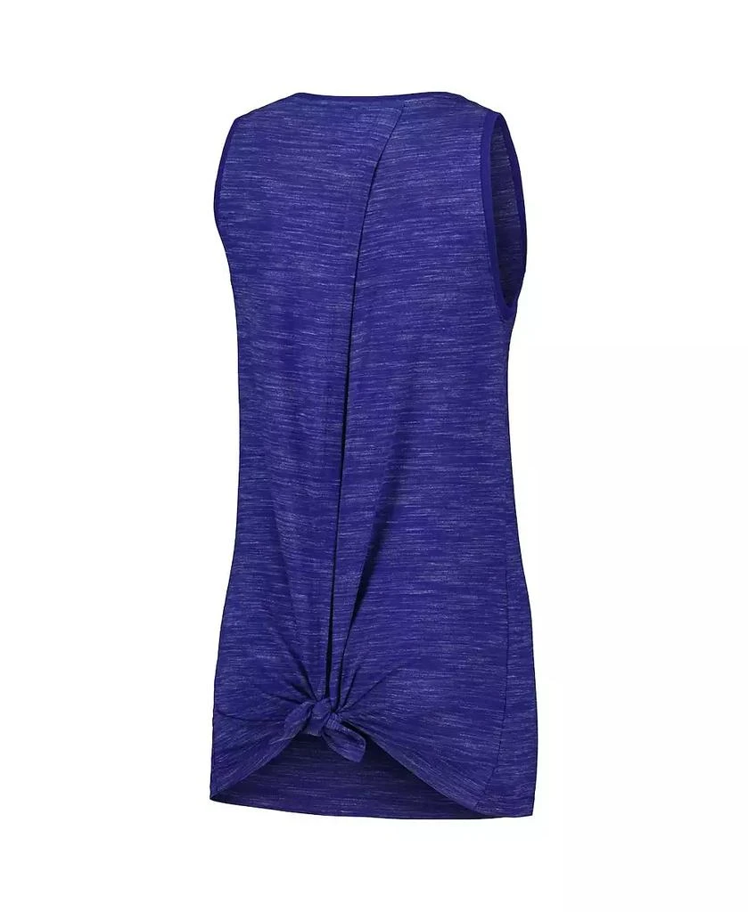 New Era Women's Royal Los Angeles Dodgers Space-Dye Active Tank Top 2