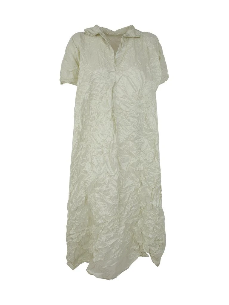Daniela Gregis Daniela Gregis Crinkled Shirt Dress from Cettire