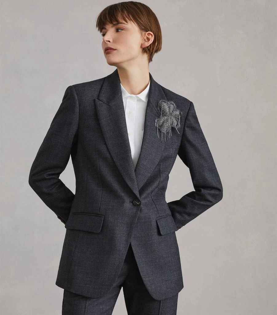 Brunello Cucinelli Wool-Blend Blazer 3