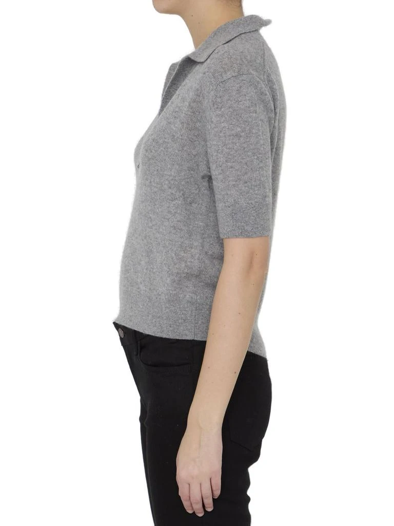 Khaite Khaite Jo Short Sleeved Polo Top 3