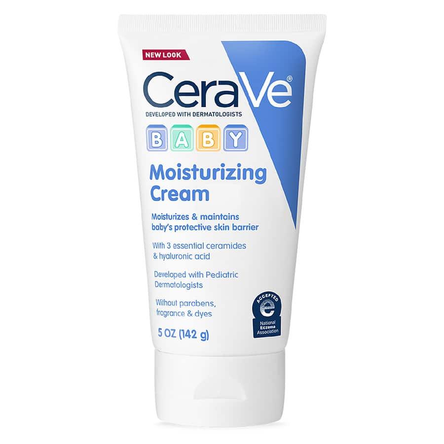 CeraVe Baby Moisturizing Cream with Hyaluronic Acid and Essential Ceramides