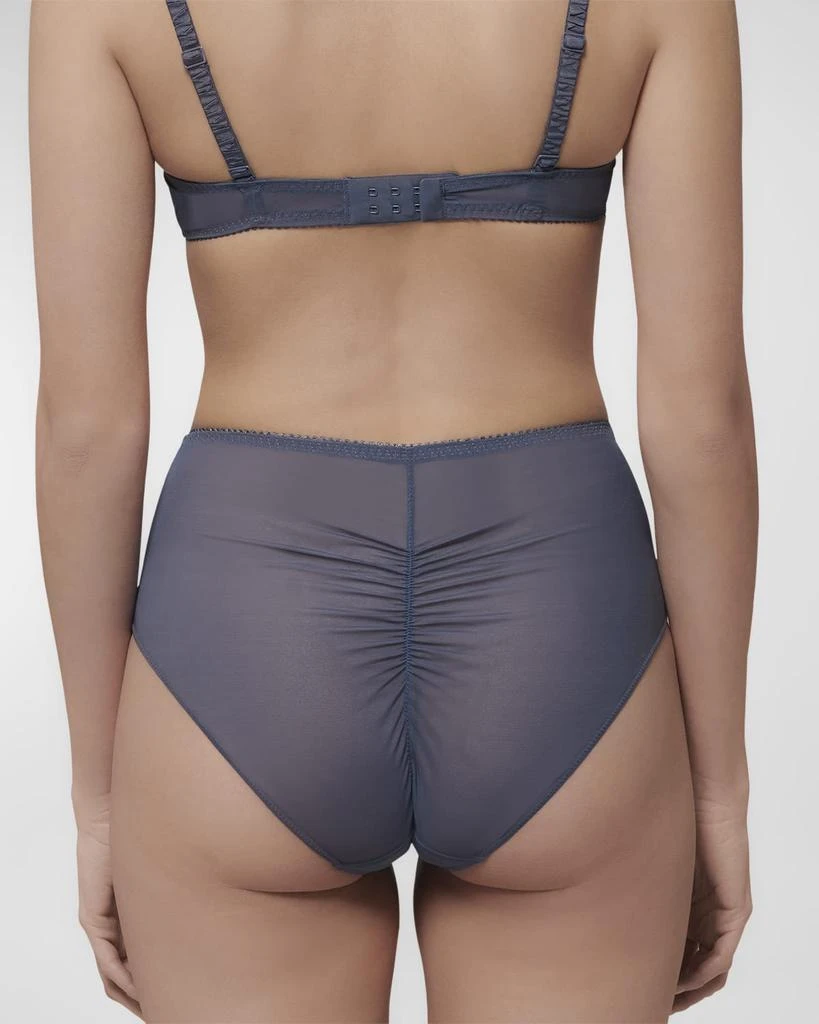 Simone Perele Intrigue Ruched Embroidered Retro Briefs 2