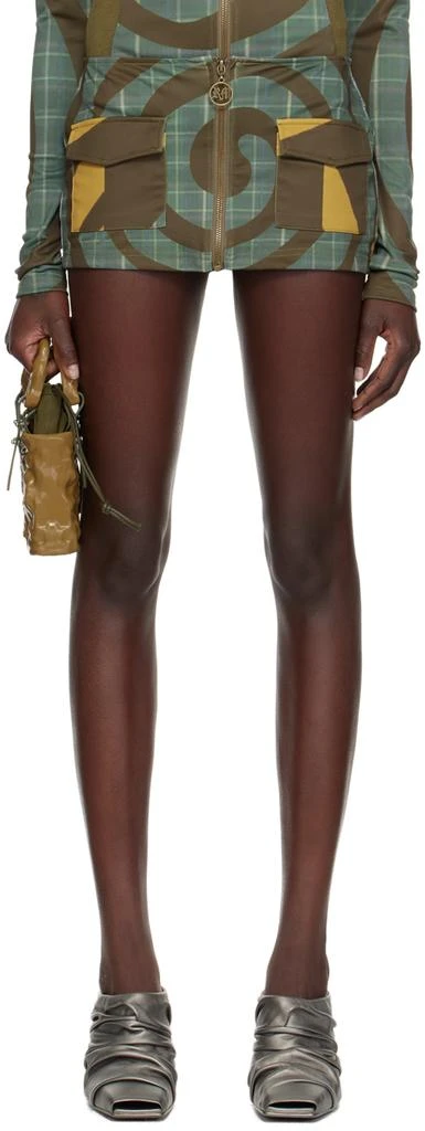 Raga Malak Multicolor Spiral Miniskirt 1
