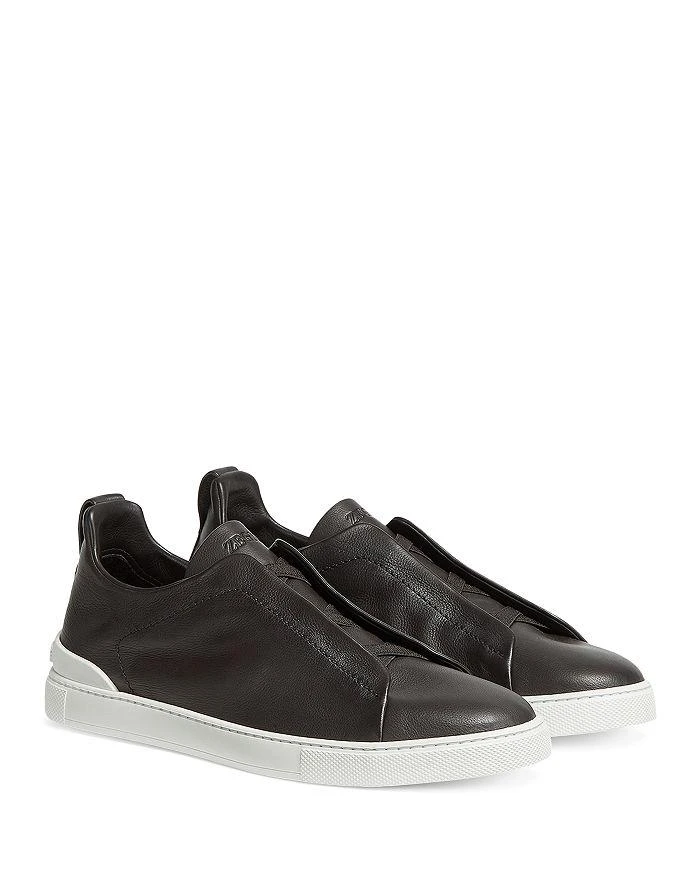 Zegna Men's Triple Stitch™ Secondskin Sneakers 1
