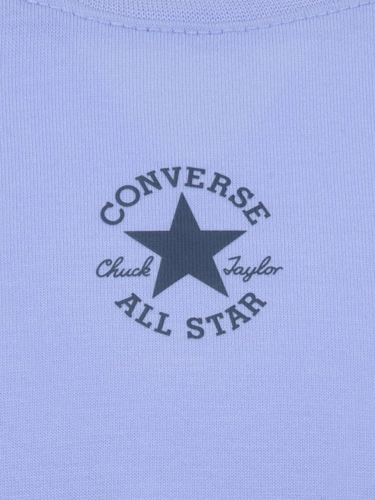 Converse Converse Girls Chuck Patch Boxy T-Shirt in Blue 3