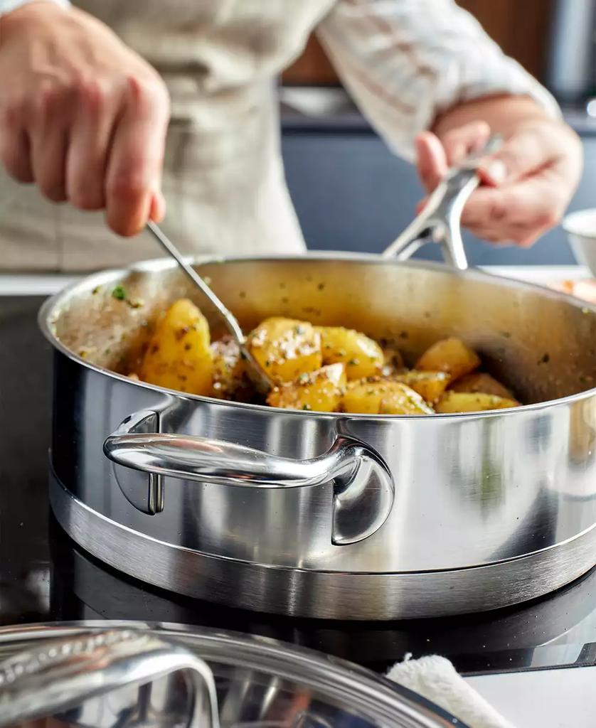Staub Atlantis 3-Qt. Stainless Steel Saute Pan with Helper Handle