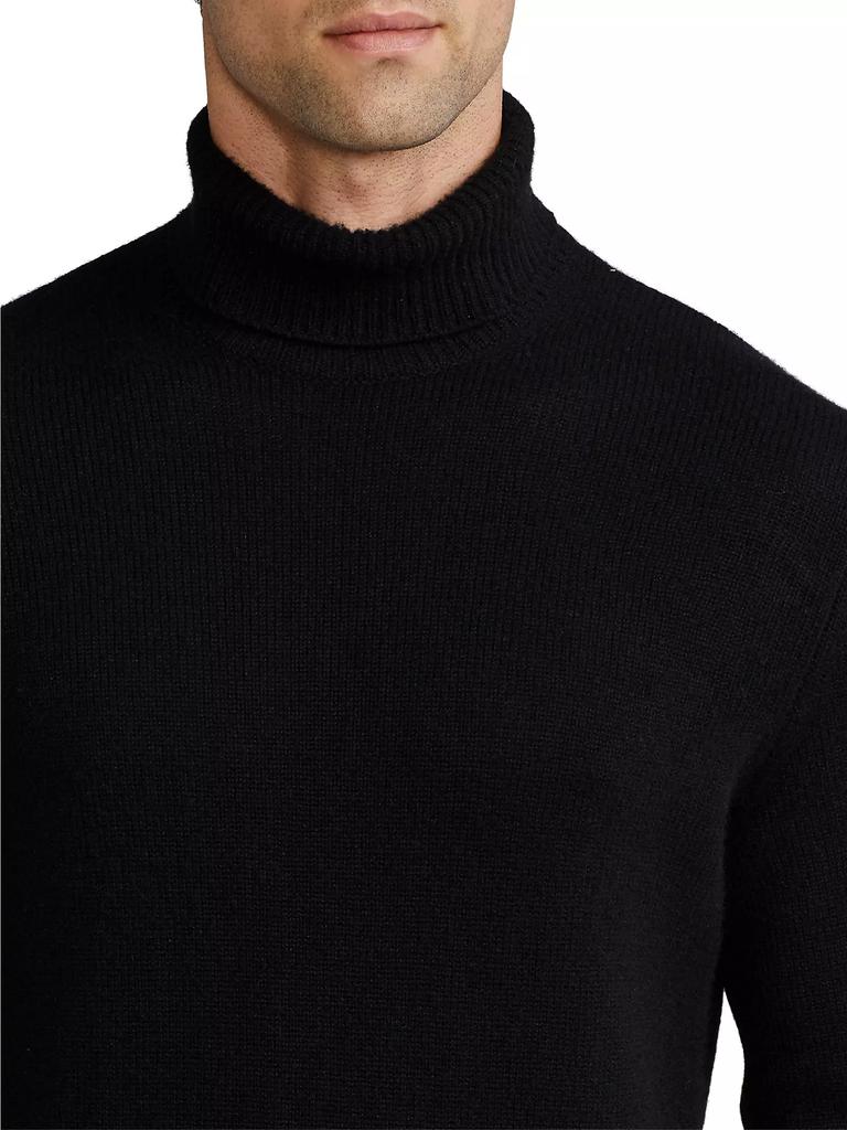 RALPH LAUREN hotsell Black Label purple 100% cashmere turtleneck sweater top