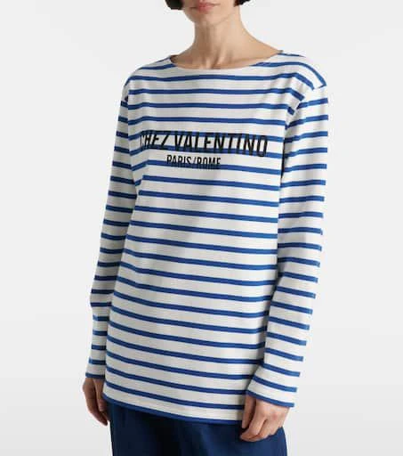 Valentino Chez Valentino cotton jersey T-shirt 6