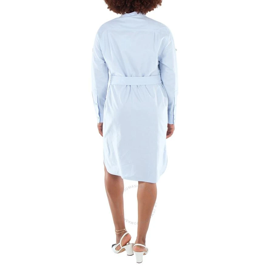 Burberry Burberry Long Sleeve Belted Cotton Shirt Dress, Brand Size 14 (US Size 12) 3