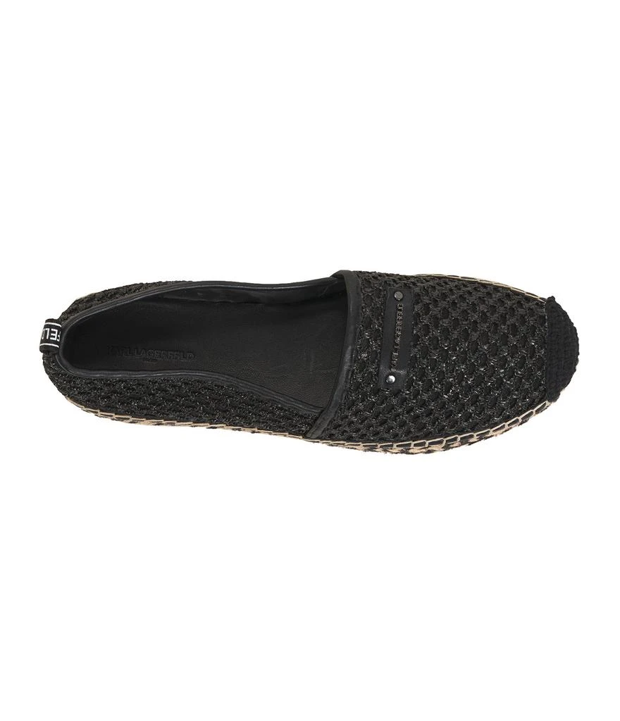 Karl Lagerfeld Paris CATHERINE WOVEN ESPADRILLE FLAT 2